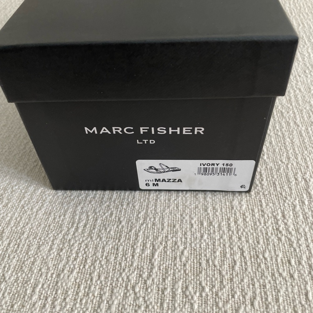Marc Fisher Mazza White  Women's Sandals - Picture 7 of 8